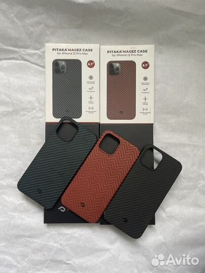 Чехол Pitaka для iPhone 12 Pro Max