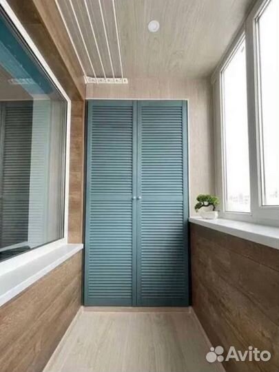 Отделка балконов и лоджий