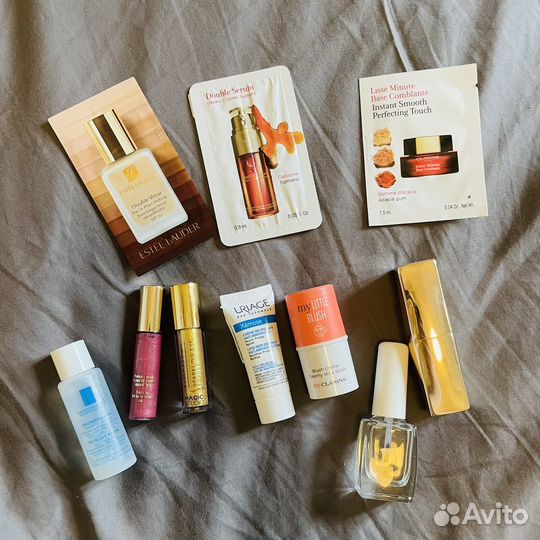 Косметика Clarins, La Roche, Estee Lauder