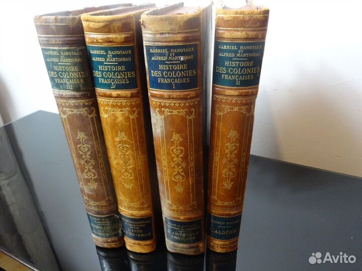 Книги Франция 1932 год. Антиквариат. Кожа. История