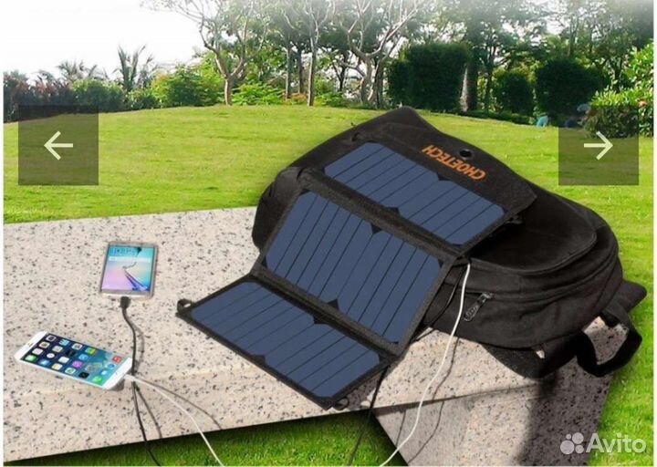 Зарядное устройство от солнечной энергии 19W