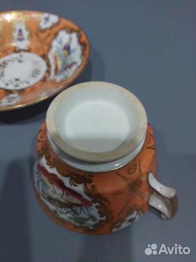 Антикваная чайная пара Англия
