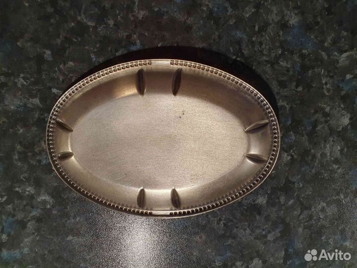 Лимонница мельхиор с позолотой СССР