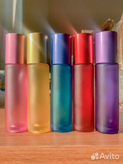 Флаконы для масляных духов с роллером
