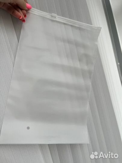 Пакет слайдер зип лок с бегунком 25*297