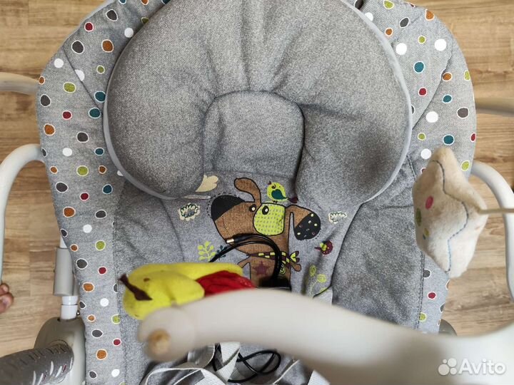 Детские качели шезлонг