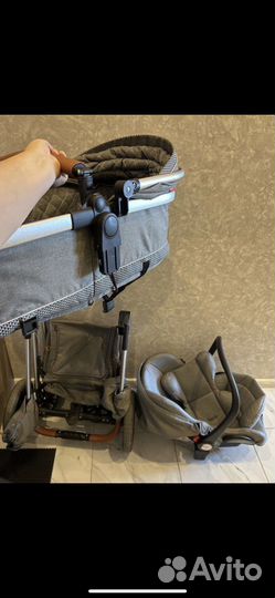 Коляска luxmom 3 в 1