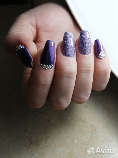 Маникюр, покрытие гель-лаком, наращивание ногтей