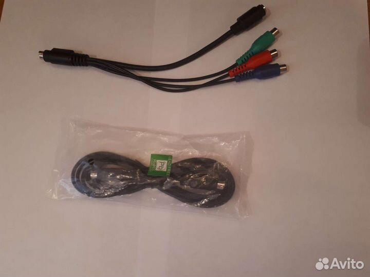 Кабель переходник S-VHS(9pin) -RGB+S-VHS (6 pin)