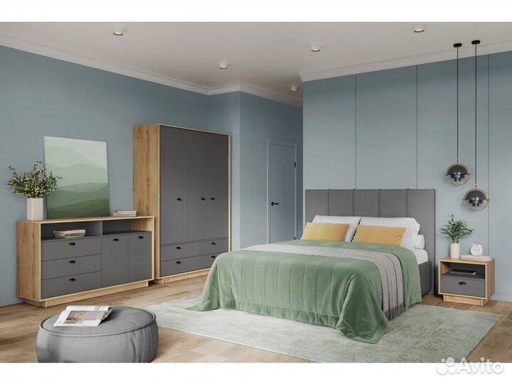 Тумба прикроватная Айрин Grey