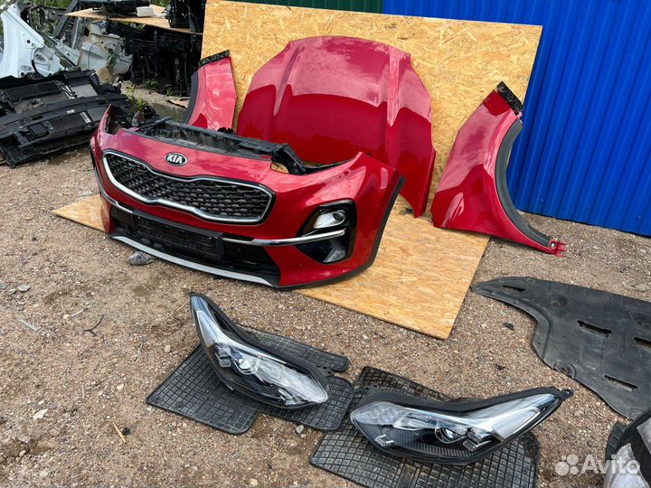 Передняя часть кузова Kia Sportage 4 в сборе