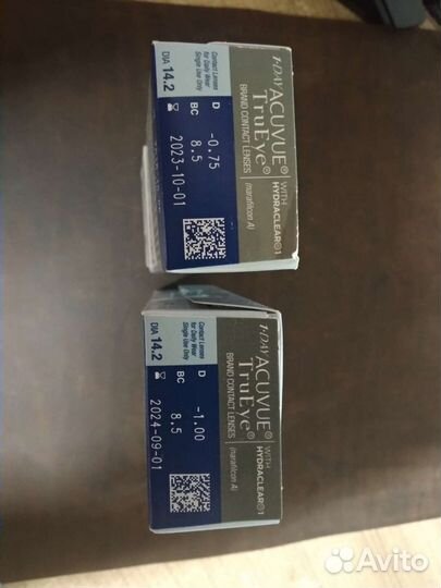 Линзы контактные acuvue