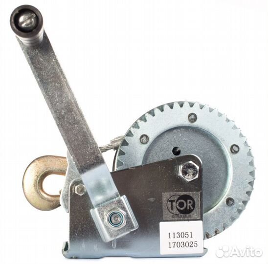 Лебедка ручная лф-1200 (FD) г/п 0,5т, длина троса