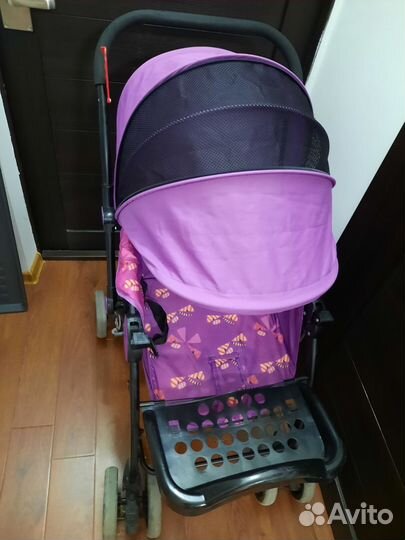 Прогулочная коляска трость бу