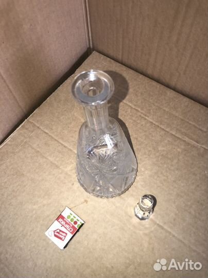 Графин хрустальный СССР