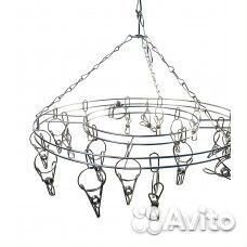 Вертушка с прищепками пластиковая и металлическая