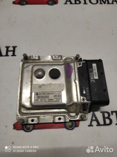 Блок управления двигателем Hyundai Solaris 1