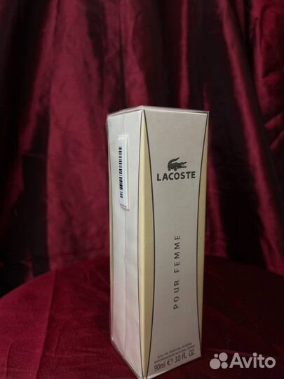 Духи lacoste женские