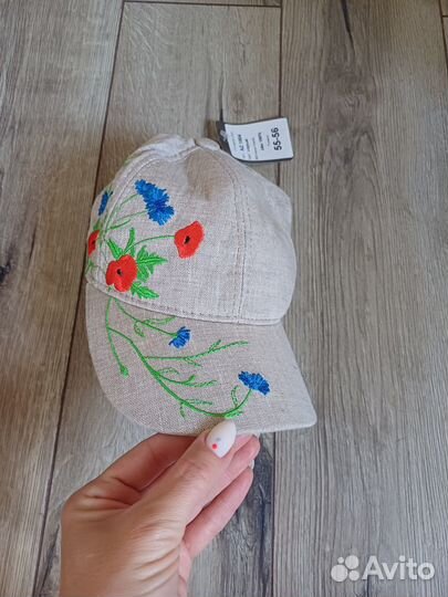 Кепка 55-56 лен