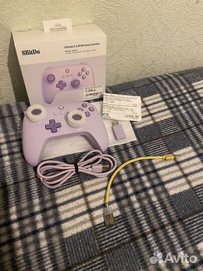 Геймпад 8bitdo ultimate 2.4g фиолетовый