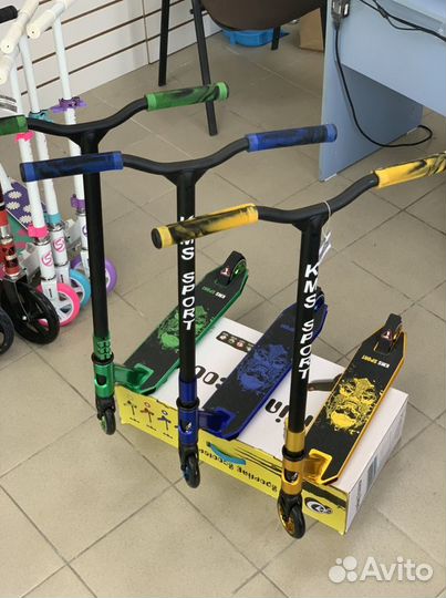Трюковой самокат Kms 414