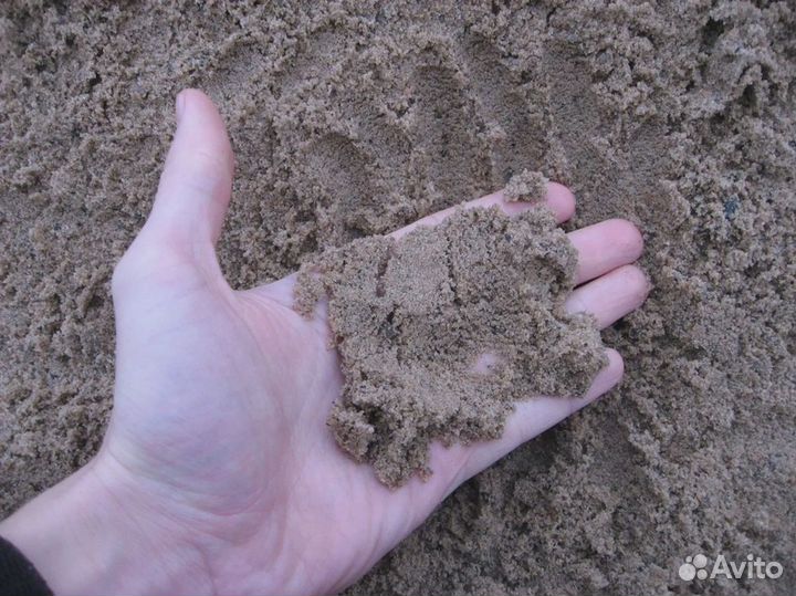 Песок для стяжки, мытый, щебень от производителя