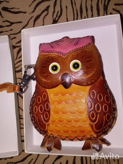 Брелок, ключница на молнии. новый