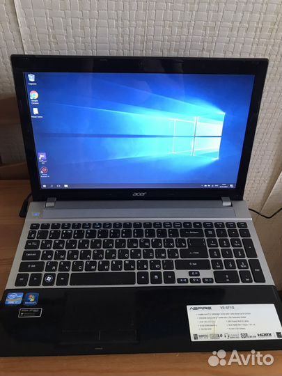 Acer v3-571g