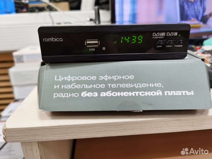 Тв приставка для цифрового тв DVB-T2/С от 20 к-лов