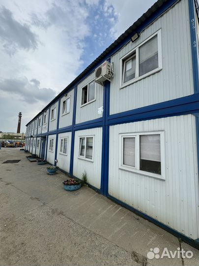 Модульное здание общежитие 44 бытовок