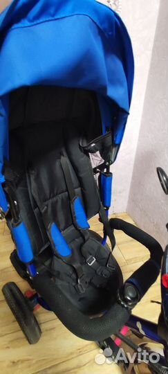 Трехколесный велосипед коляска