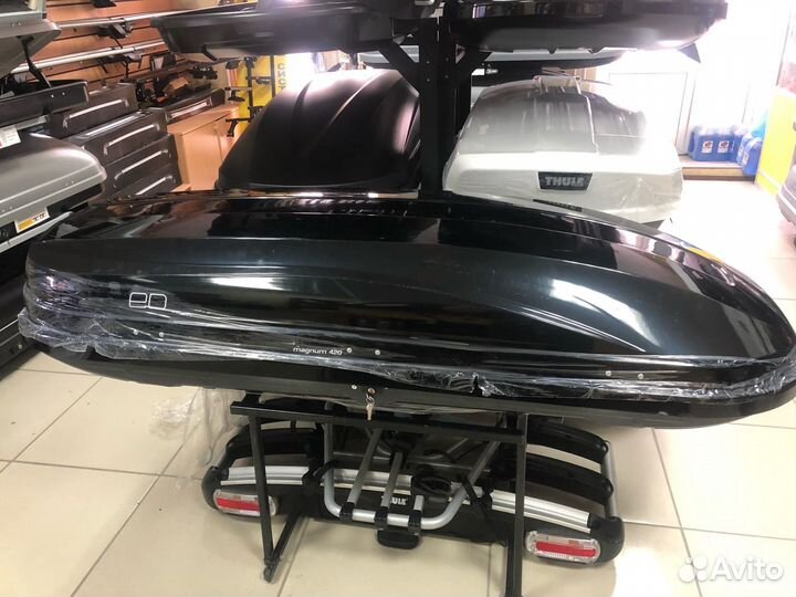 Автобокс багажник на крышу Renault Duster