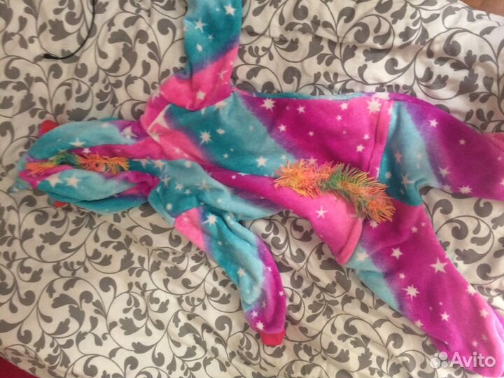 Кигуруми комбинезон единорог детский 110