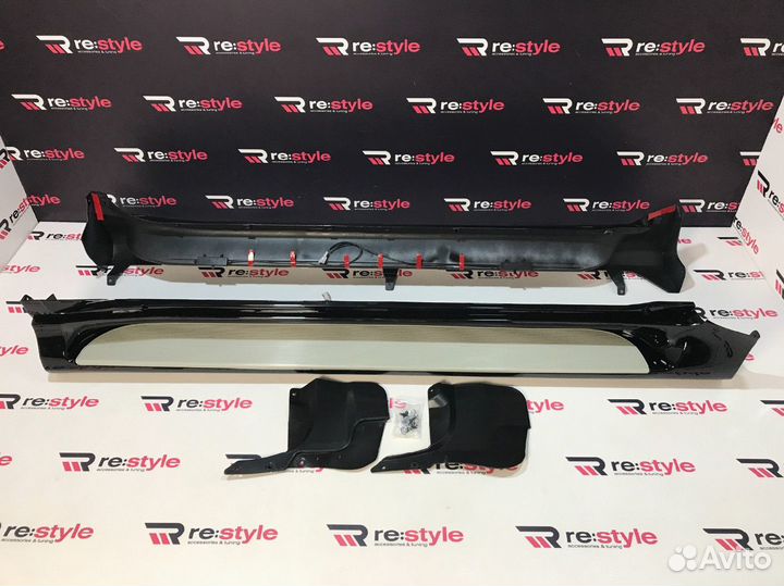 Пороги Land Cruiser Prado 150 Modellista U2649