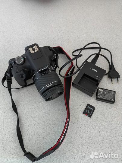 Фотоаппарат зеркальный Canon EOS 2000D