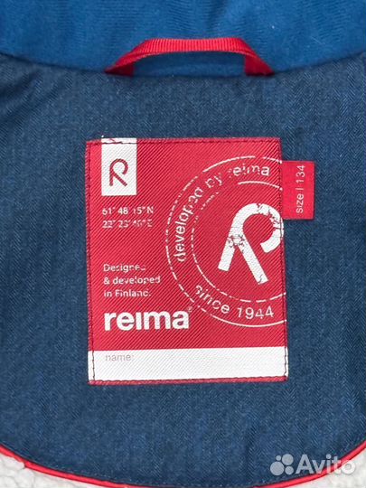 Куртка демисезон Reima 134+6 унисекс