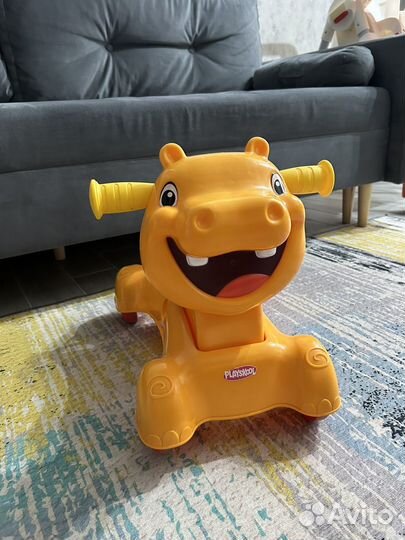 Толокар Каталка качалка ходунки бегемот