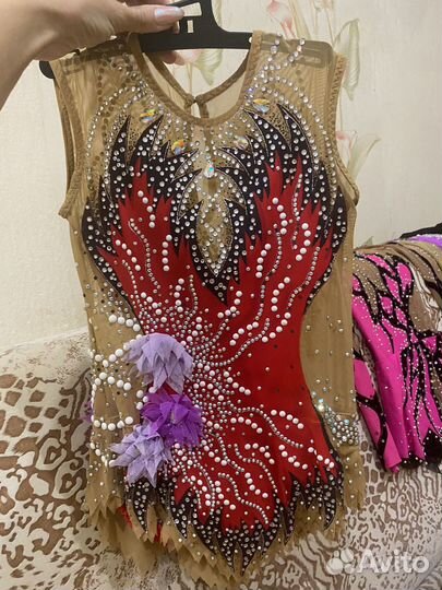 Купальник гимнастический для выступлений