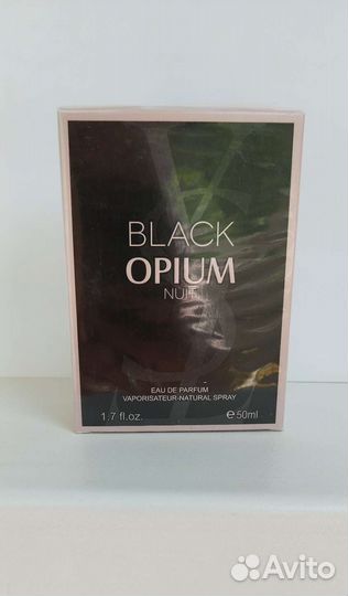 Парфюмированная вода Black opium nuit
