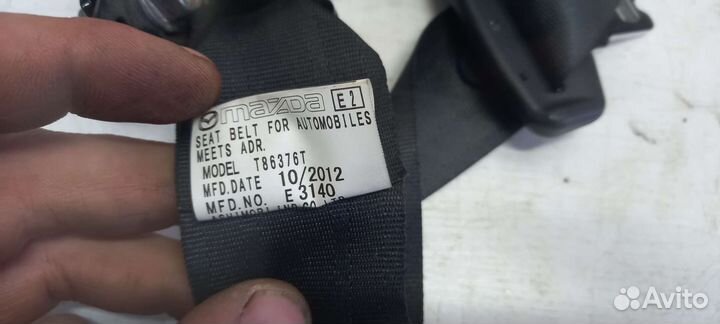 Ремни безопасности задние Mazda 6GJ