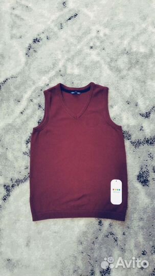 Жилетка для мальчика школьная 152