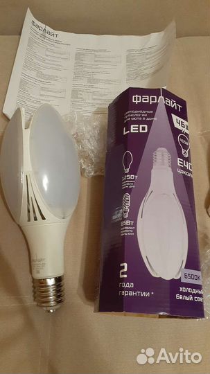 Светодиодные лампы е 40