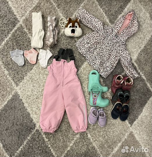 Пакет одежды для девочки 86 92