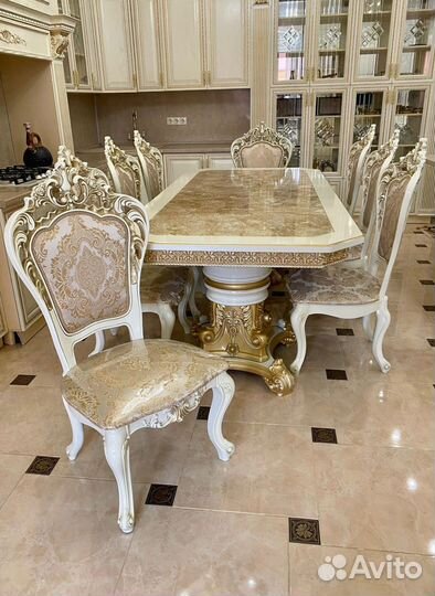 Стол «Голд» / Кухонный стол и стулья