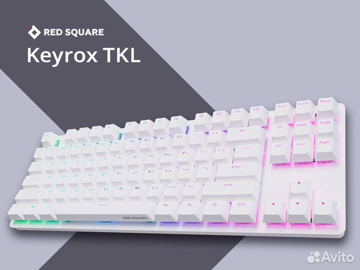 Игровая клавиатура Red Square Keyrox TKL g3ms Whit