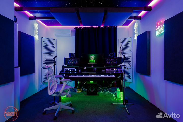 Студия звукозаписи под ключ