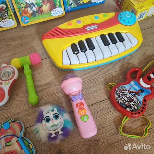 Музыкальные игрушки для малышей