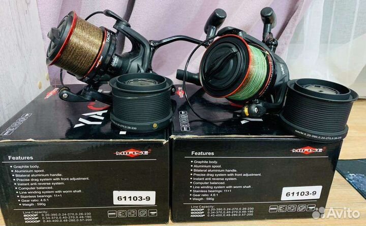 Катушки Mifine yacht 9000F