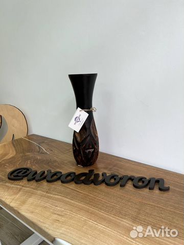 Ваза из мангового дерева