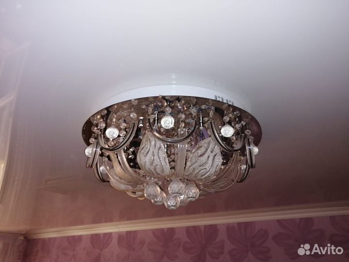 Люстра потолочная бу